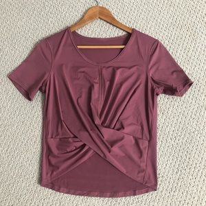 Lululemon Short Sleeve Crop Top